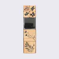 Paper Poetry / Stempelset Funny Fall Blumen / 6 Stempel