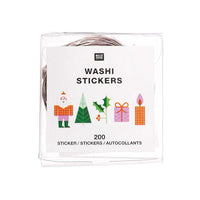 Rico Design / Washi Sticker / Weihnachtsmotive / 200 Stück