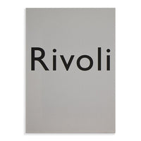 Rivoli / Schreibblock / A5 / A4 / 120grm² / Oberfläche vellin / Carta Pura / hellgrau