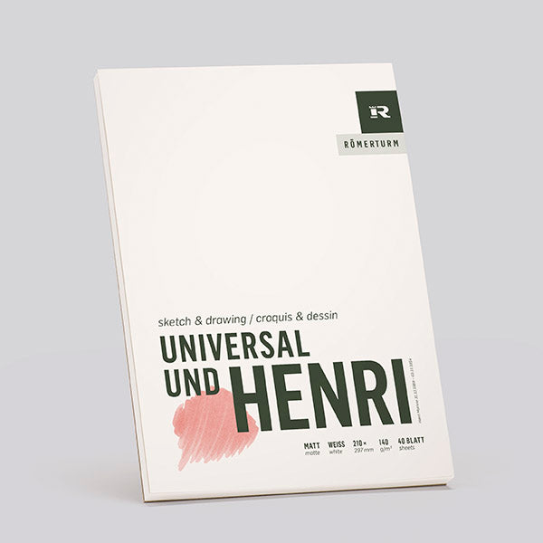 Römerturm / Universal und Henri / 140grm² / Zeichenblock / Sketch / Dessin