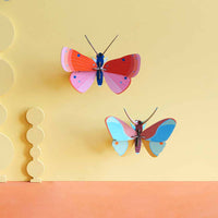 Studio Roof / Speckled Copper Butterfly / 3D Objekt / Wanddekoration / zum Basteln und Dekorieren