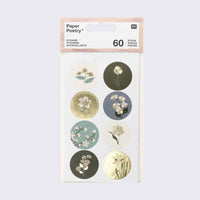 Paper Poetry / Sticker Nature Matters Grün / 4 Blatt