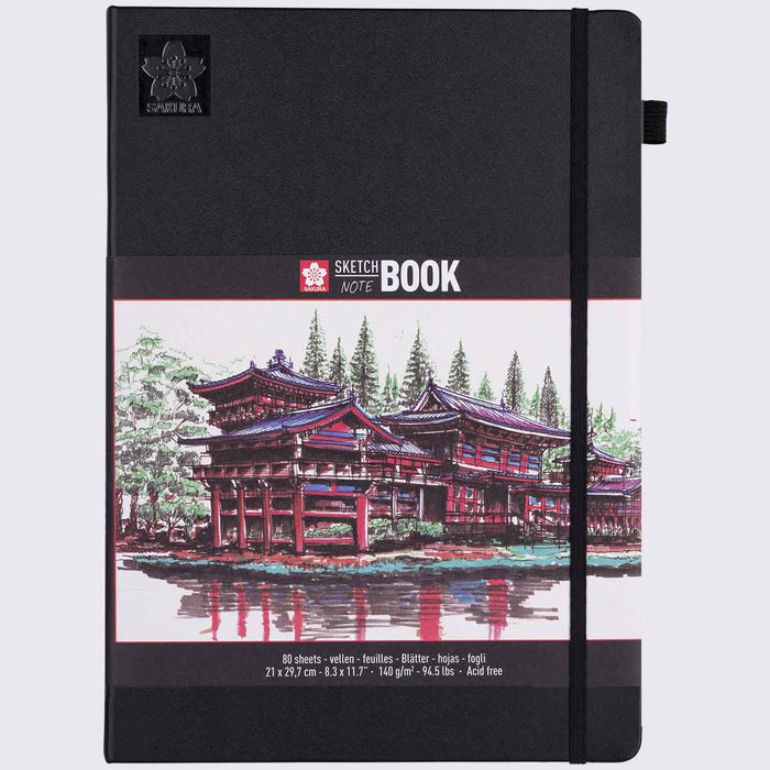 Sakura Sketch / Note book Cr.White Paper / A4 / 140g / 80Blatt