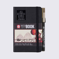 Sakura Sketch / Note book / Cr.White Paper / H14xB9cm / 140g / 80Blatt