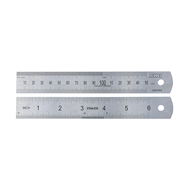 AMI / Lineal / Stahlmaßstab 15 cm / 30 cm / 50 cm