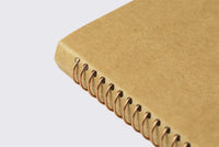 Travelers-Company / TRC / SPIRAL RING NOTEBOOK / Blank DW Kraft Paper / B6 / Querformat