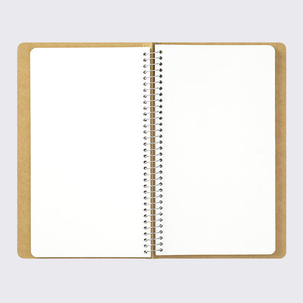 Travelers-Company / TRC / SPIRAL RING NOTEBOOK / Blank MD Paper White / A5 slim / Hochformat