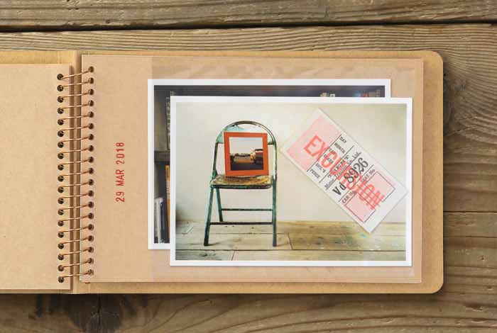 Travelers-Company / TRC / SPIRAL RING NOTEBOOK /  Photo File  / B6 / Querformat