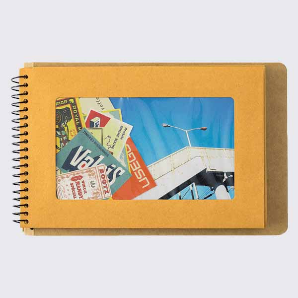 Travelers-Company / TRC / SPIRAL RING NOTEBOOK /  Window Envelop / B6 / Querformat
