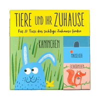 Laurence King Verlag / Tiere und Ihr Zuhause / Memo-Spiel / Memory / zum Spielen und Entdecken