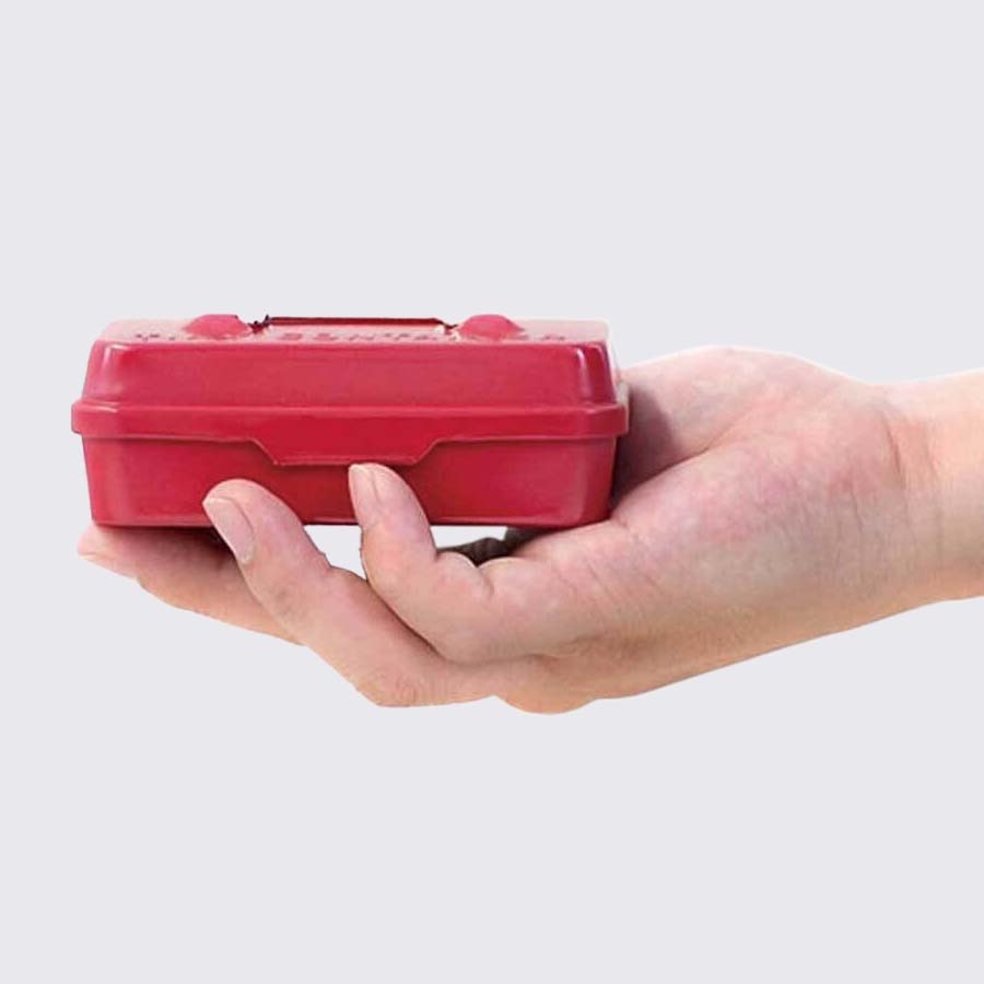Penco / Tiny Container / Flat - Red