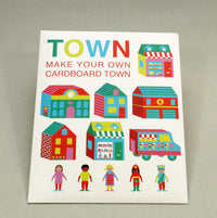 Rex London / Make Your Own Cardboard Town / Bastelset aus Pappe / zum Basteln und Spielen
