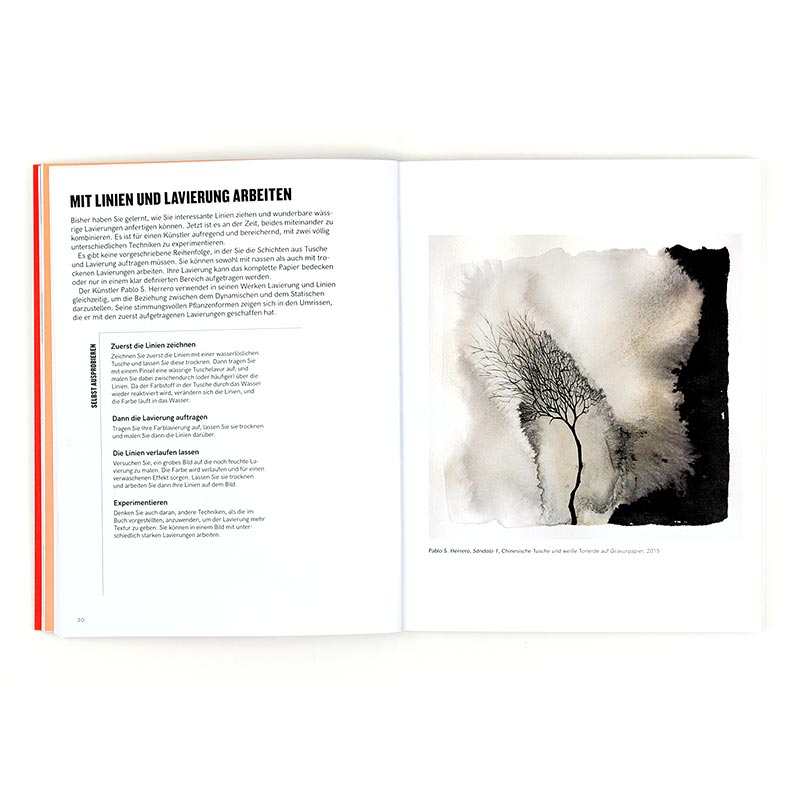 Tusche Lernbuch / Lust auf Kunst