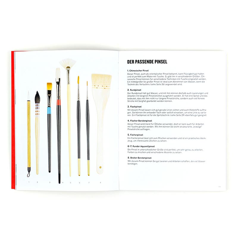 Tusche Lernbuch / Lust auf Kunst