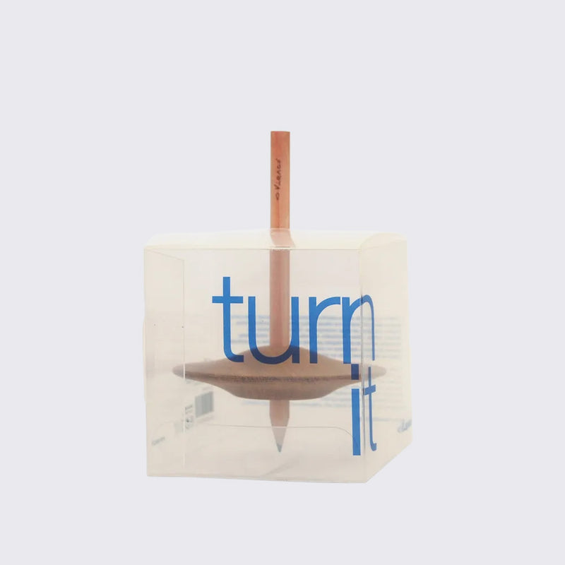Viarco / Bleistift mit  Holzkreisel  / Turn It