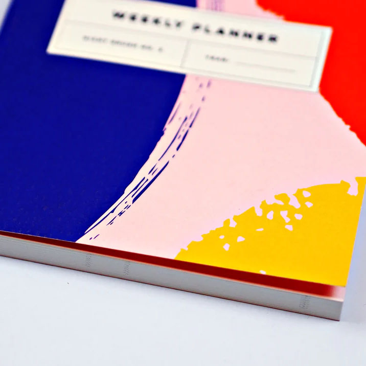 The Completist / Wochenplaner / Giant Brush No.1 / A5 / flach liegend