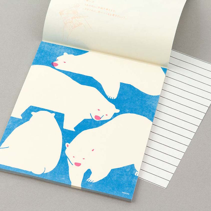 Midori / Briefpapier / 24Bögen / Letterpaper / Eisbären