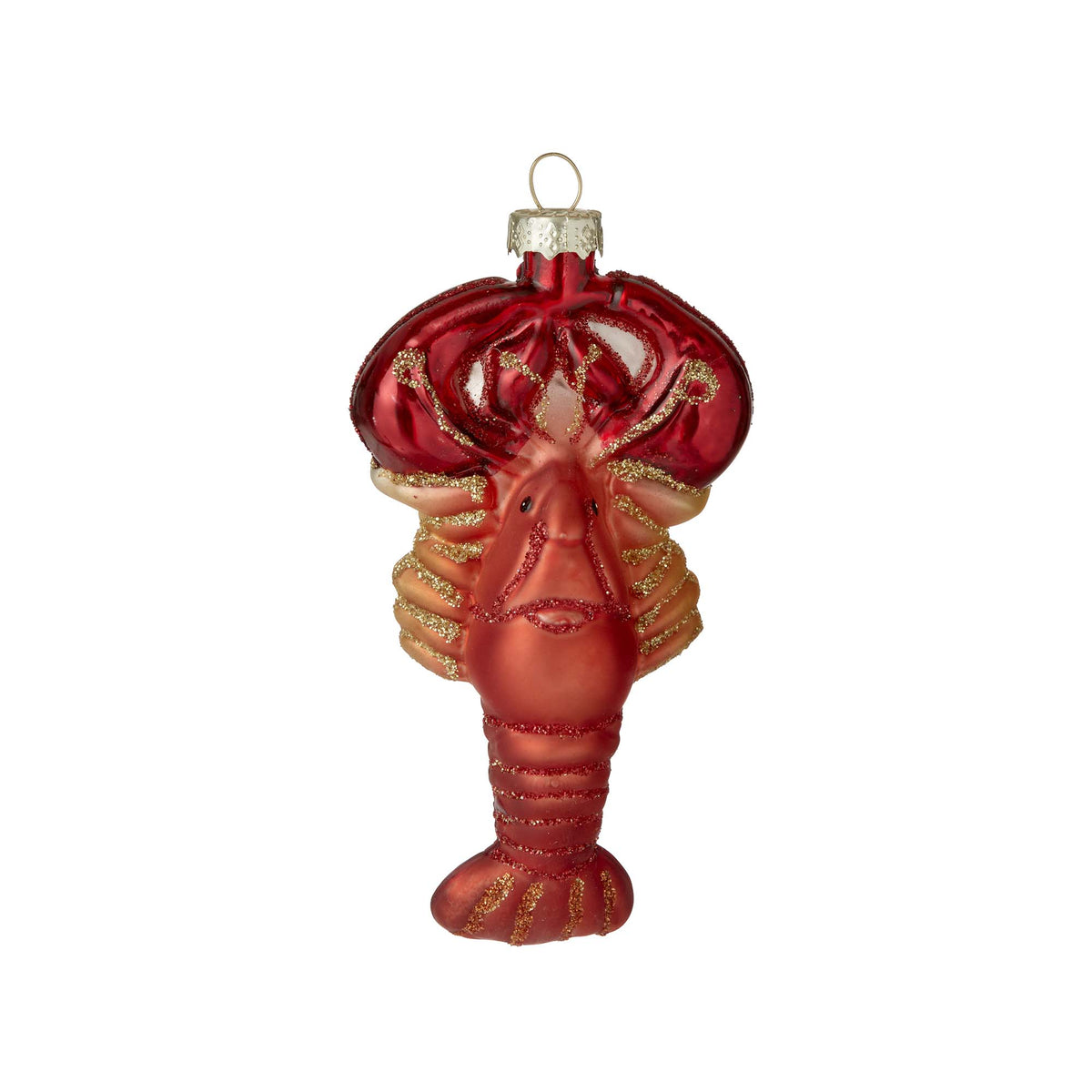 Bungalow / Xmas Ornament Lobster / Scarlet / Christbaumschmuck