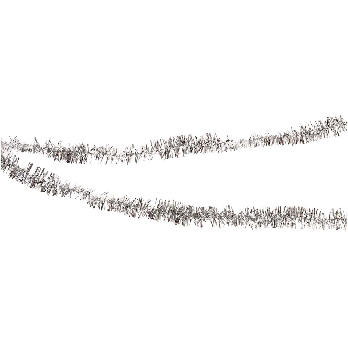 Rico Design / YEY! Let's Party / Girlande / Lametta / 5m / Silber