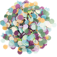 Rico Design | YEY! Let's Party | Konfetti | Rund | Nature Matters | Green / 20g