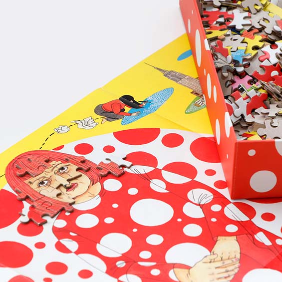 Laurence King Verlag / Yayoi Kusamas Welt / Ein Puzzle