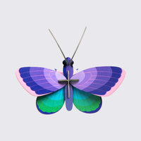 Studio Roof / Blue Copper Butterfly / 3D Objekt / Wanddekoration