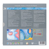 cretacolor / Marino / 24er Set / aquarellierbare Künstlerstifte / Aquarellstifte