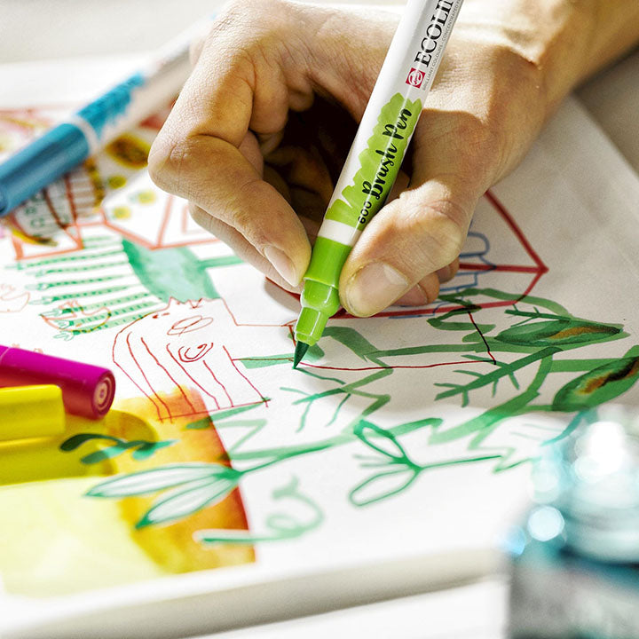 Ecoline / Brushpen set 10 / Skin