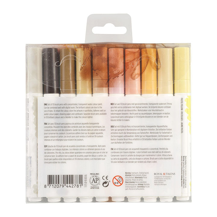 Ecoline / Brushpen set 10 / Skin
