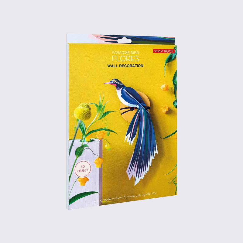 Paradise Birds / Flores  / 3D Objekt
