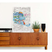 OMY / Ocean / Plakat zum ausmalen / 70x100