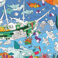 OMY / Ocean / Plakat zum ausmalen / 70x100