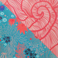Wrappily Eco / doppelseitiges Geschenkpapier / Underwater FLora / 3 Bögen
